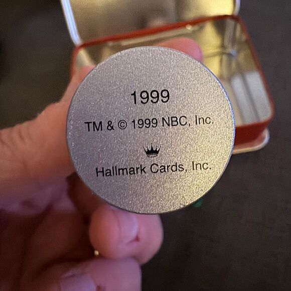 Hallmark Keepsake 1999 Howdy Doody Lunch Box Set Ornament TV Show Retro Tin Box - Picture 6 of 8